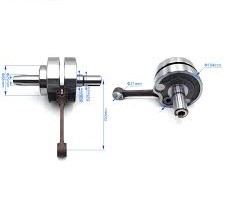 CRANKSHAFT CONNECTING ROD SSX KE 250